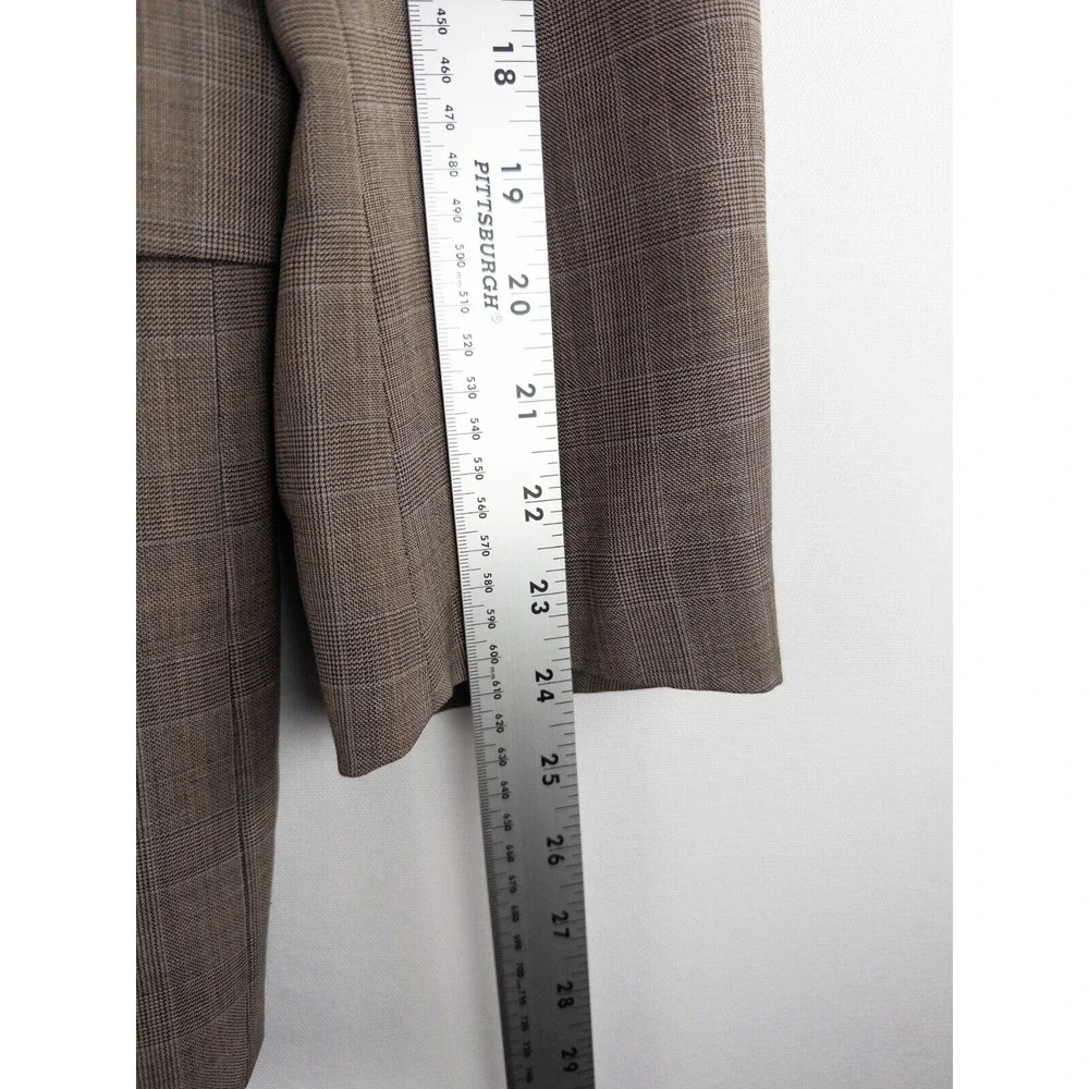 LRL Ralph Lauren Blazer Mens 40L Houndstooth 100% Wool Single Breasted 2 Button‎